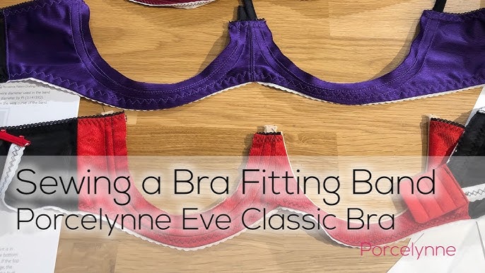 Bend an Underwire to Better Fit a Body with a Custom Bra Draft