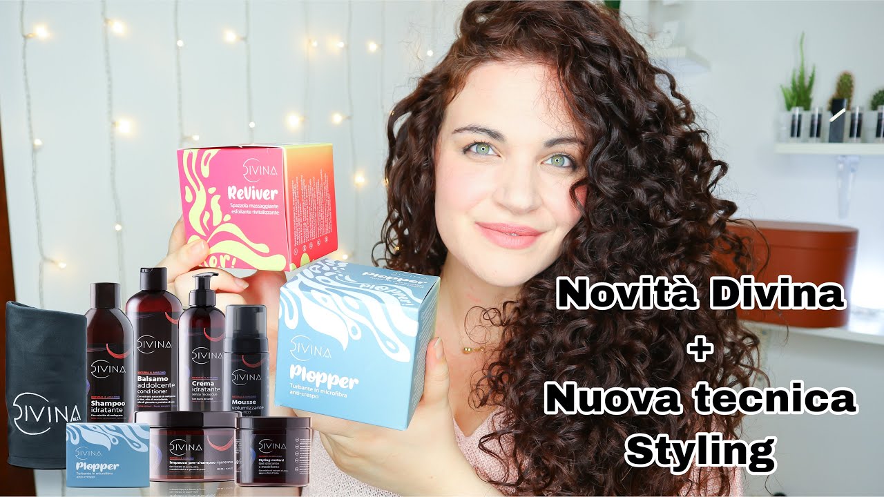 PROVO LE NOVITA' DIVINA + NUOVA TECNICA STYLING PER RICCI SUPER DEFINITI😍