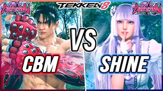 T8 🔥 CherryBerryMango (Jin) vs Shine (Lili) 🔥 Tekken 8 High Level Gameplay