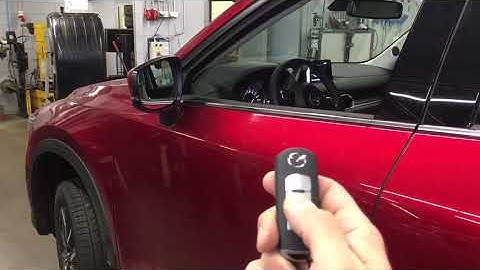 Mazda CX5 remote start