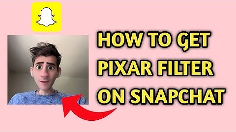 How to get Pixar Filter on Snapchat | Disney Pixar Face Filter Snapchat |