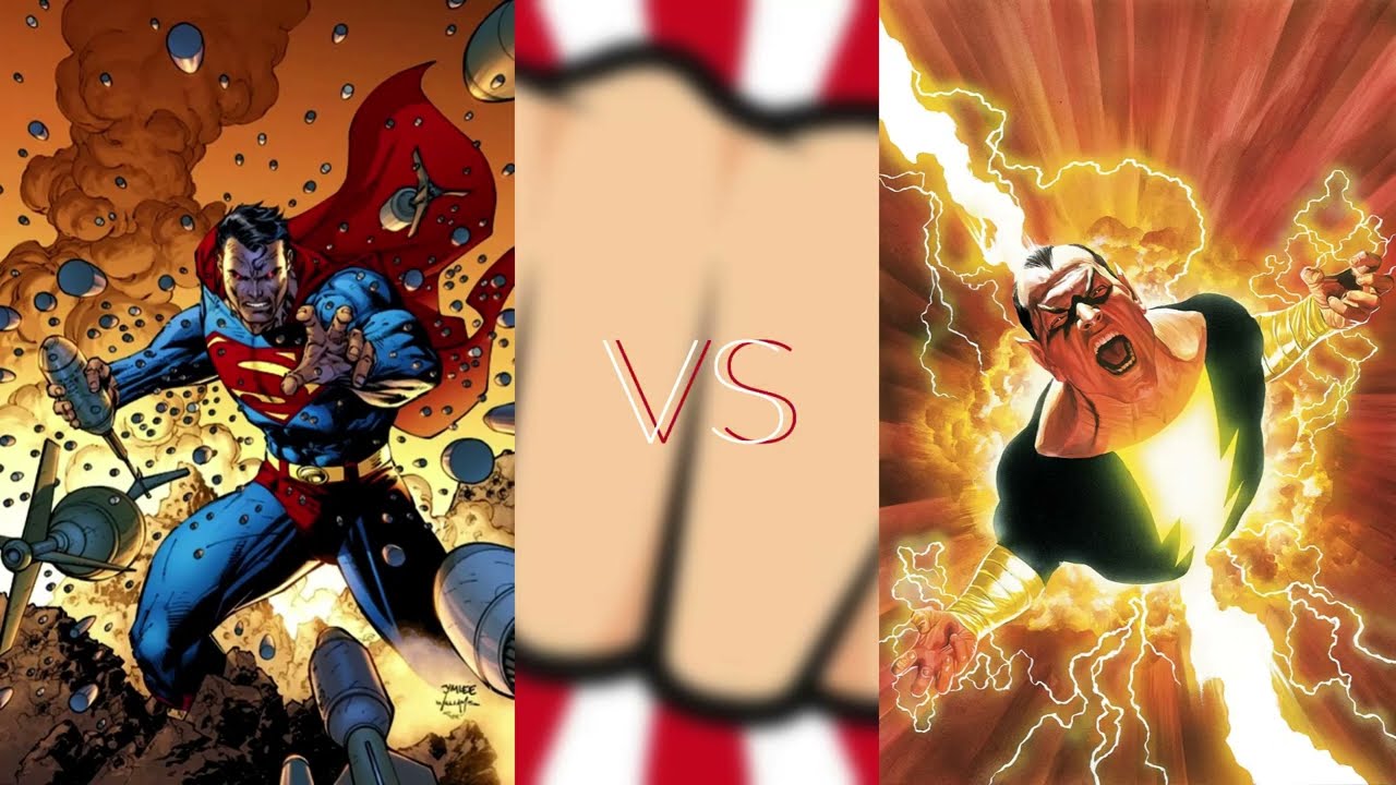 Best Comic Book Battles: Black Adam vs Superman