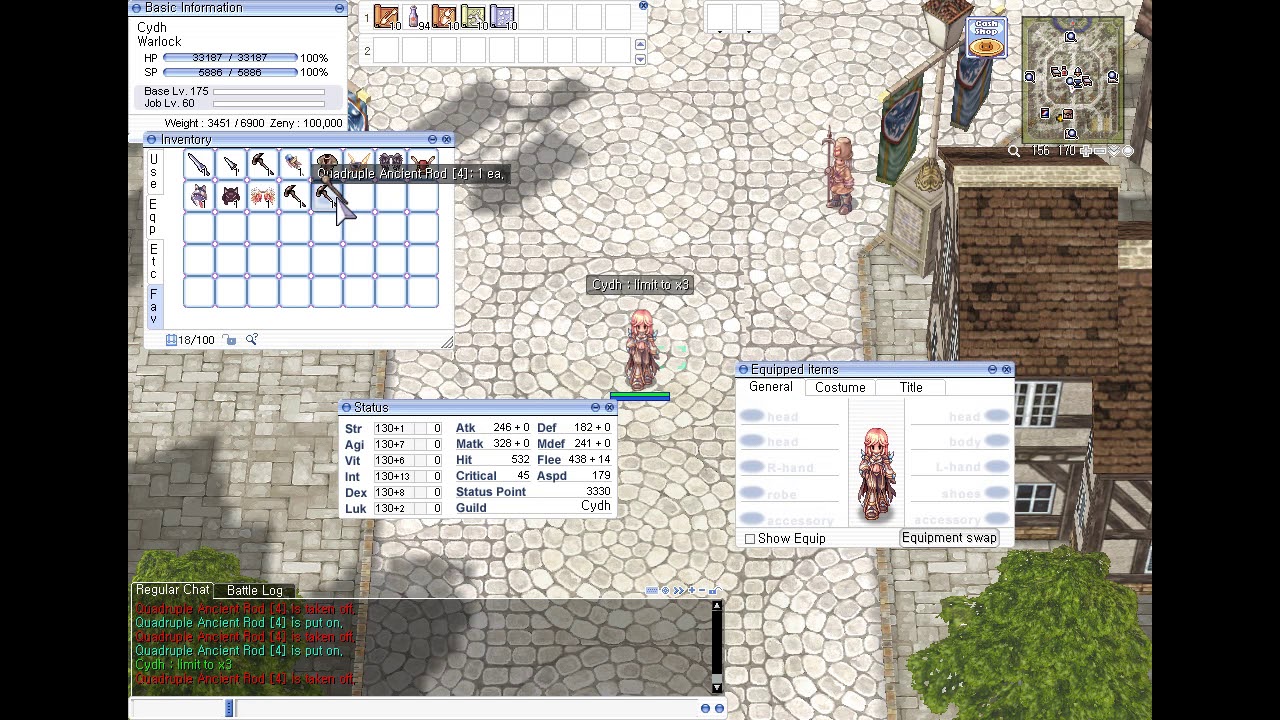 Card effect limit - rAthena