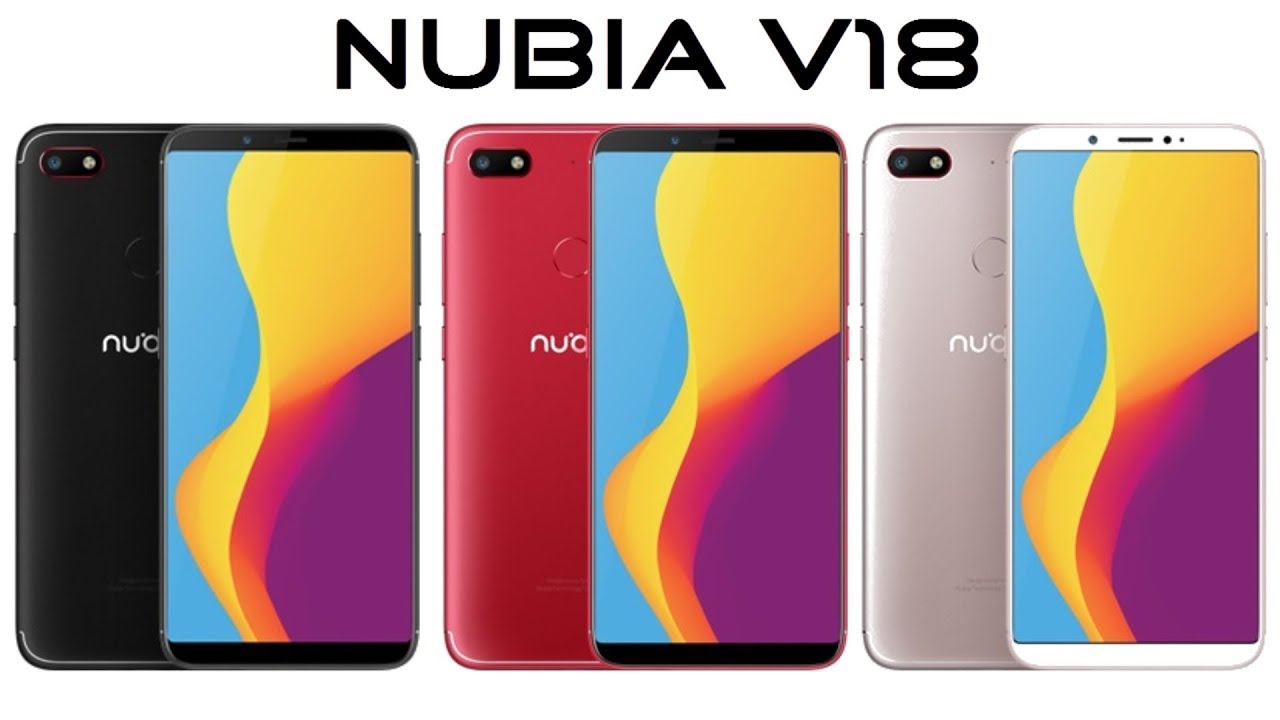 ZTE nubia V18 - 4GB RAM smartphone