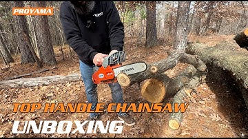 Unboxing and Assembling Proyama 26cc Chainsaw on Amazon