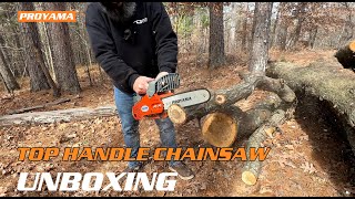 Unboxing and Assembling Proyama 26cc Chainsaw on Amazon