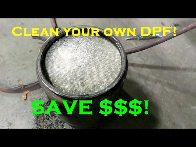 Clean DPF without removal! With this diesel particulate filter cleaner you  save up to 1000 dollars 