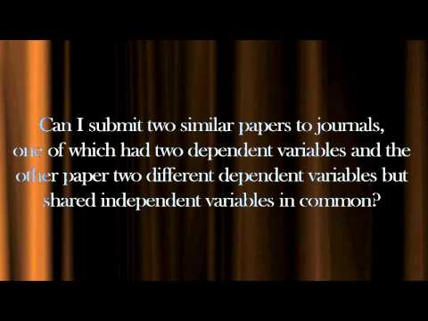 Ethics Video Series: Slicing the Data in Publications