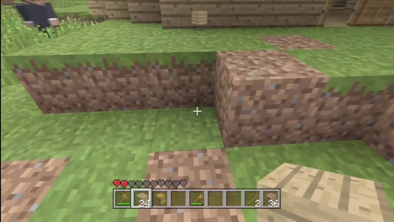 Minecraft Lets play Episode 1 Building A House 2 of 3 - YouTube