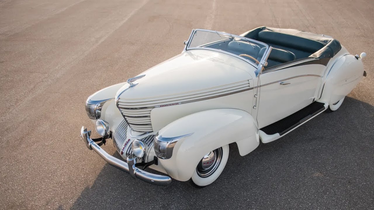 Graham 97 Supercharged Cabriolet 1938 года от Савчика | Американская мечта, одетая Парижем.