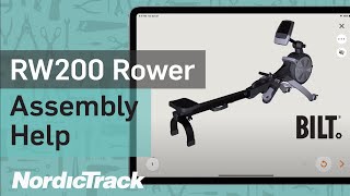 RW200 Rower (NTRW59147.1): How To Assemble screenshot 5
