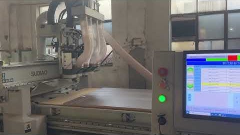 4x9FT Four Heads CNC Nesting Machine With Auto Labelling Loading Unloading