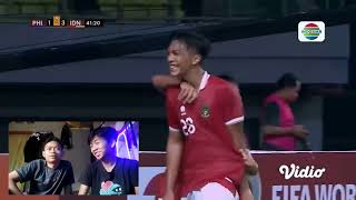 Reaction Indonesia Vs Philippines Striker Pembuktian Kepada Sty