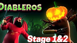 Diableros: Zombie RPG Shooter Game App Gameplay Walkthrough Level iOS, Android Stage graveyard 1-7 screenshot 2