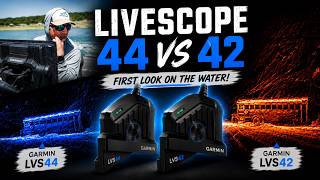 Garmin Livescope 2 LVS44 vs LVS42 | FIRST ON THE WATER COMPARISON
