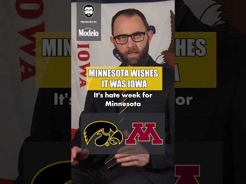 Vertical clip still: IOWA NICE GUY: Minnesota wishes it was Iowa