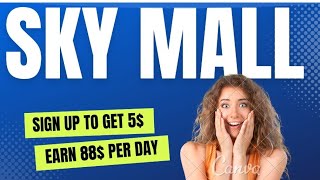 Sky mall Earning site | How to earn money from sky mall site | new earning website