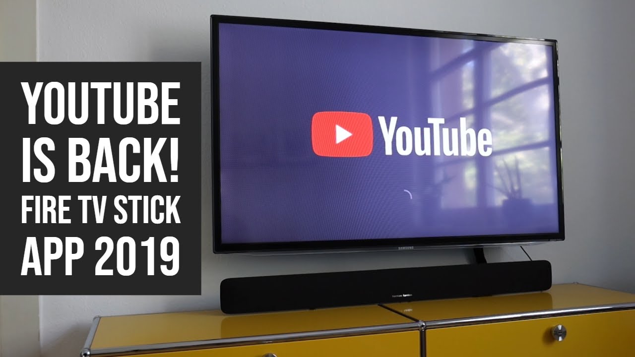 Amazon Fire TV Stick YouTube App Installieren Einrichten YouTube