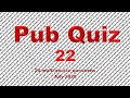 Pub Quiz (#22) 20 Trivia Questions with Answers (multiple-choice) (July 2020)