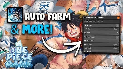 A One Piece Game Script Hack GUI | Bring All Fruits | Auto Farm + Kill All