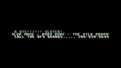 Rage for Order (RFO) Intro 14 ! Commodore 64 (C64)