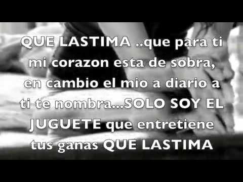 Que Lastima - Germán Montero