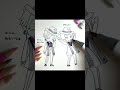 #shorts 【ミニキャラ描いてみた】ツイステッドワンダーランドのフロイド&ジェイド[# 02]