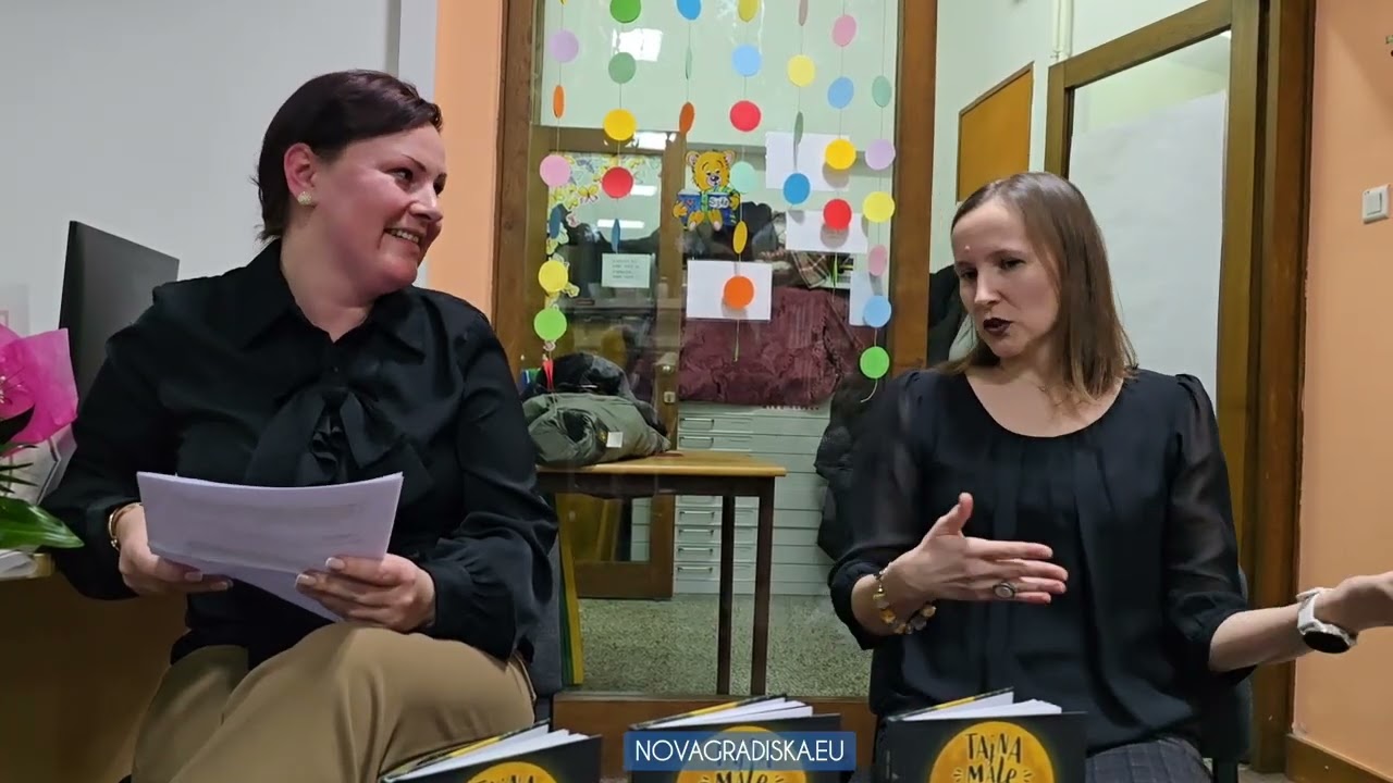 Predstavljanje knjige Željke Vlainić u Gradskoj knjižnici NG