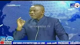 Le Vpm Daniel Aselo Laisse Un Mot Sur La Guerre De Lest De La Rdc