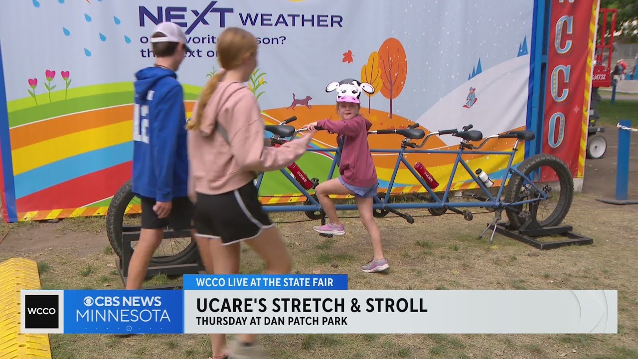 UCare prepares for "Stretch and Stroll" at State Fair's senior day