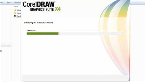 Installation Corel Draw X4