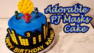 Adorable PJ Masks Cake | PJ Masks Birthday Cake Tutorial