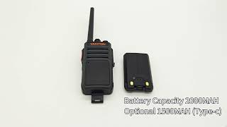 Yanton Hidden Diaply Two Way Radio T-800