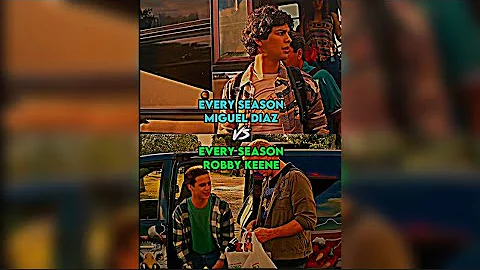 Miguel | All Seasons vs Robby I All Seasons | #shorts #cobrakai #migueldiaz #robbykeene