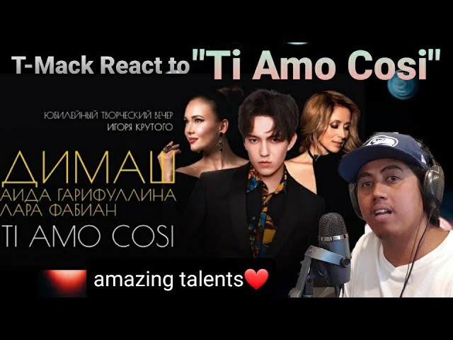 T-Mack React to Ti Amo Cosi @DimashQudaibergen_official @LaraFabianofficial  @aidagarifullina class=