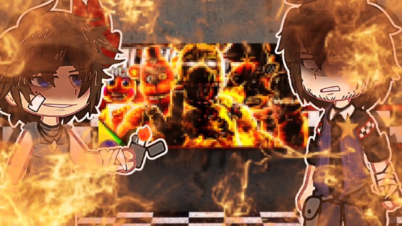 ⋆ Família Afton react to Rap five nights at freddy's|part3| 