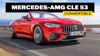 Mercedes AMG CLE 53 CONVERTIBLE (2024) Open-Top Excellence