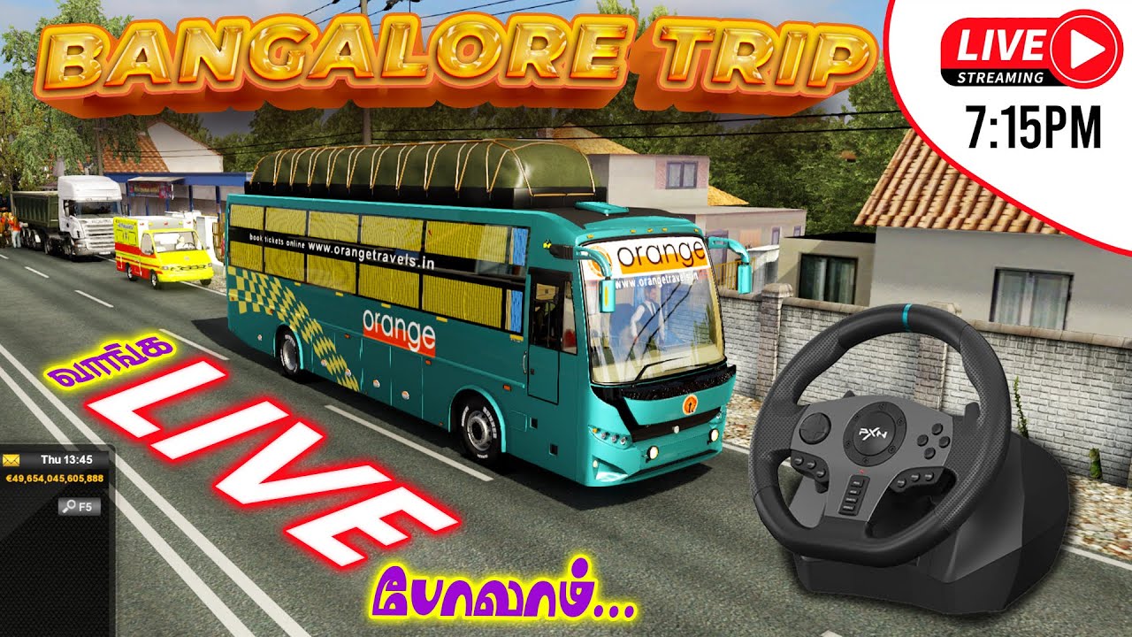 🫡HIGHWAY Sambavam😎😎Bangalore Bus Driving✌✌| LIVE ets2 Gameplay 