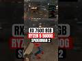 [2025] SPIDERMAN 2 / RX 7600 8GB + Ryzen 5 5600G 1080P Benchmark