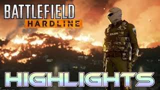 Battlefield Hardline Highlights #1 GRENADES & LAUNCHERS!