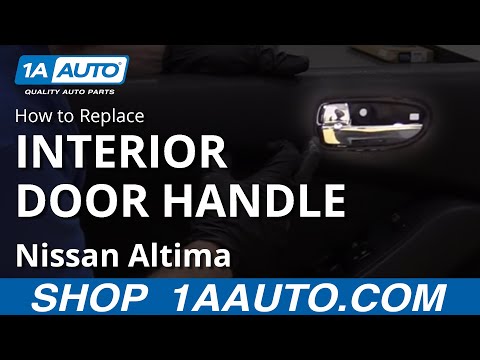 How to Replace Interior Door Handle 06-12 Nissan Altima
