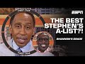 💥 BAM 💥 The BEST Stephen&#39;s A-List EVER?! 😮 Shannon Sharpe thinks so 👏 | First Take