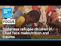 Sudanese refugee children in Chad face malnutrition and trauma | FOCUS • FRANCE 24 English