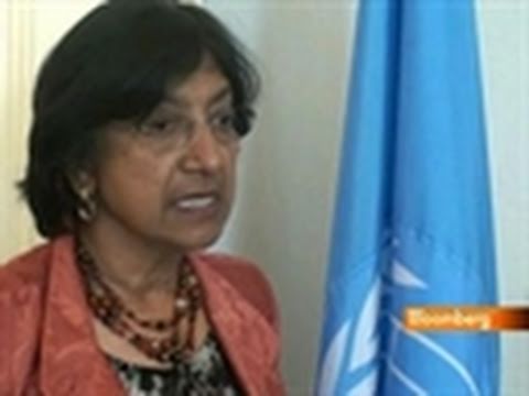 UN Rights Chief Pillay Comments on Middle East Presence