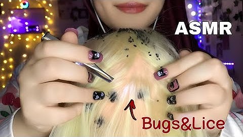 Relaxing ASMR Lice Check And Bug Plucking Roleplay 😱🐜 | Hair Check + Scalp Massage Sounds