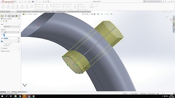 SOLIDWORKS TRIM SURFACES - using trim surfaces and converting surface models to solid models!