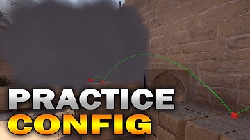 How to create and use PRACTICE CONFIG (for smoke tutorials and more) | CS:GO