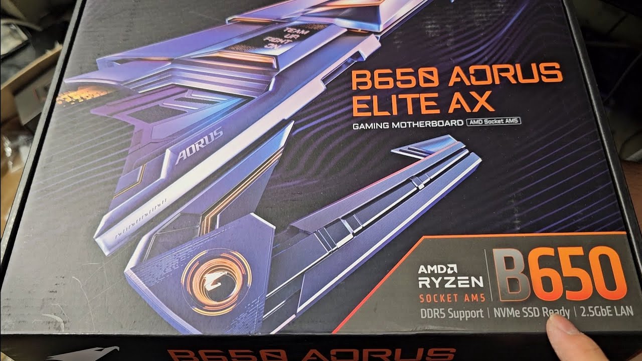 Gigabyte B650 AORUS ELITE AX ATX Motherboard AMD Socket AM5