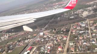 Abflug Lufthansa LH 769 Pune nach Frankfurt. Hier Start bei Zwischenstopp Bucharest. Boeing 737-800