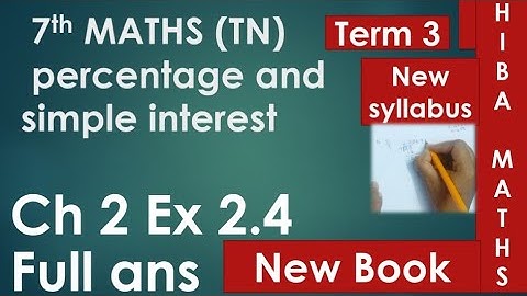 7th maths term 3 chapter 2 exercise 2.4 Full answers tn samacheer new syllabus